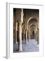 Courtyard Gallery, Mosque of Uqba-null-Framed Giclee Print