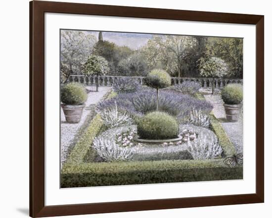 Courtyard Garden, 2002-Ariel Luke-Framed Giclee Print