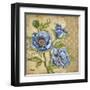 Courtyard Garden II-Paul Brent-Framed Art Print