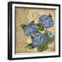 Courtyard Garden III-Paul Brent-Framed Art Print