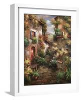 Courtyard Garden-Mauro-Framed Art Print