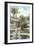 Courtyard, Hotel del Coronado, San Diego, California-null-Framed Art Print