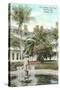 Courtyard, Hotel del Coronado, San Diego, California-null-Stretched Canvas