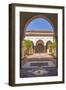 Courtyard in Alcazaba, Malaga, Andalucia, Spain, Europe-Rolf Richardson-Framed Photographic Print