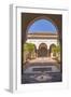 Courtyard in Alcazaba, Malaga, Andalucia, Spain, Europe-Rolf Richardson-Framed Photographic Print