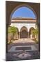 Courtyard in Alcazaba, Malaga, Andalucia, Spain, Europe-Rolf Richardson-Mounted Photographic Print