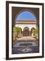 Courtyard in Alcazaba, Malaga, Andalucia, Spain, Europe-Rolf Richardson-Framed Photographic Print