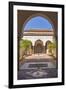 Courtyard in Alcazaba, Malaga, Andalucia, Spain, Europe-Rolf Richardson-Framed Photographic Print