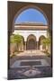 Courtyard in Alcazaba, Malaga, Andalucia, Spain, Europe-Rolf Richardson-Mounted Photographic Print