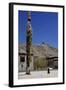 Courtyard in Palcho Monastery, Gyantse, Tibet, China, Asia-Simon Montgomery-Framed Photographic Print