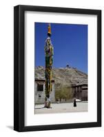 Courtyard in Palcho Monastery, Gyantse, Tibet, China, Asia-Simon Montgomery-Framed Photographic Print