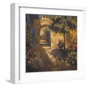 Courtyard in Provence-Philip Craig-Framed Giclee Print