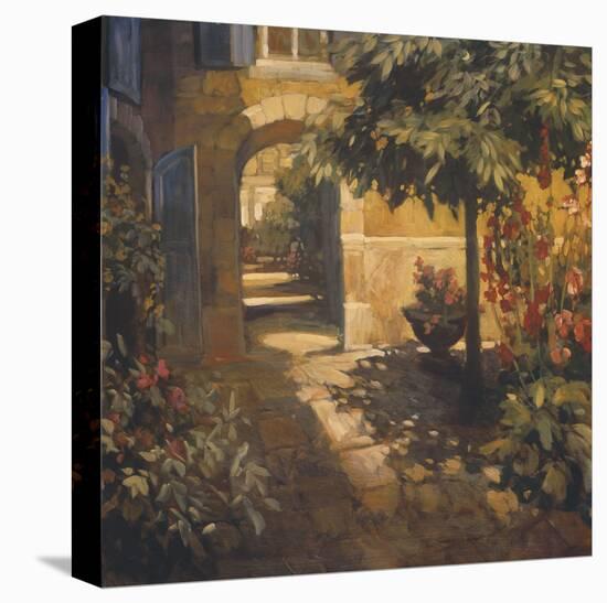 Courtyard in Provence-Philip Craig-Stretched Canvas