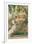 Courtyard in Provence-Roger Duvall-Framed Premium Giclee Print