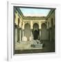 Courtyard in the Kasbah, Tangier (Morocco), Circa 1885-Leon, Levy et Fils-Framed Photographic Print