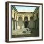 Courtyard in the Kasbah, Tangier (Morocco), Circa 1885-Leon, Levy et Fils-Framed Photographic Print