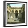 Courtyard in the Kasbah, Tangier (Morocco), Circa 1885-Leon, Levy et Fils-Framed Photographic Print