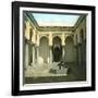 Courtyard in the Kasbah, Tangier (Morocco), Circa 1885-Leon, Levy et Fils-Framed Photographic Print