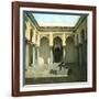 Courtyard in the Kasbah, Tangier (Morocco), Circa 1885-Leon, Levy et Fils-Framed Photographic Print