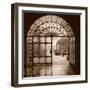 Courtyard in Venezia (sepia)-Alan Blaustein-Framed Photographic Print