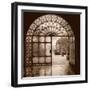 Courtyard in Venezia (sepia)-Alan Blaustein-Framed Photographic Print