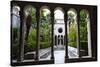 Courtyard Inside Franciscan Monastery-Museum-Matthew Williams-Ellis-Stretched Canvas