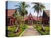 Courtyard Inside the National Museum of Cambodia, Phnom Penh, Cambodia, Indochina, Southeast Asia-Matthew Williams-Ellis-Stretched Canvas