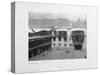 Courtyard, Lalhu, Tibet, 1903-04-John Claude White-Stretched Canvas