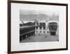 Courtyard, Lalhu, Tibet, 1903-04-John Claude White-Framed Giclee Print