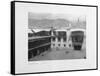 Courtyard, Lalhu, Tibet, 1903-04-John Claude White-Framed Stretched Canvas