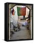 Courtyard, Lisbon, Portugal-Demetrio Carrasco-Framed Stretched Canvas