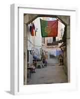 Courtyard, Lisbon, Portugal-Demetrio Carrasco-Framed Photographic Print