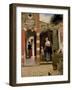 Courtyard of a House in Delft, 1658-Pieter de Hooch-Framed Giclee Print