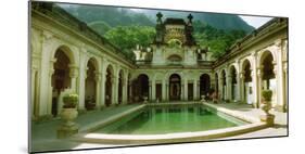 Courtyard of a Mansion, Parque Lage, Jardim Botanico, Corcovado, Rio De Janeiro, Brazil-null-Mounted Photographic Print