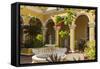 Courtyard of Cantero Palace-Rolf-Framed Stretched Canvas