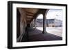 Courtyard of Fort San Cristobal Old San Juan-George Oze-Framed Photographic Print