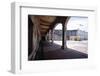 Courtyard of Fort San Cristobal Old San Juan-George Oze-Framed Photographic Print