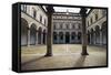 Courtyard of Honour, Ducal Palace, 15th Century-Luciano Laurana-Framed Stretched Canvas