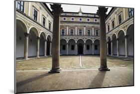 Courtyard of Honour, Ducal Palace, 15th Century-Luciano Laurana-Mounted Giclee Print