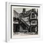 Courtyard of Leicester's Hospital, UK-null-Framed Giclee Print