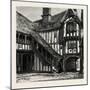 Courtyard of Leicester's Hospital, UK-null-Mounted Giclee Print