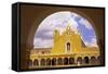 Courtyard of Monastery at Izamal-Stuart Westmorland-Framed Stretched Canvas