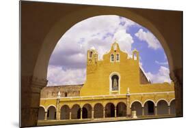 Courtyard of Monastery at Izamal-Stuart Westmorland-Mounted Photographic Print