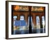 Courtyard of Old Building, Havana, Cuba, Caribbean-Nadia Isakova-Framed Photographic Print