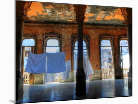 Courtyard of Old Building, Havana, Cuba, Caribbean-Nadia Isakova-Mounted Photographic Print