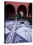 Courtyard of Parador, Luxury Hotel, Arcos de la Frontera, Spain-Merrill Images-Stretched Canvas