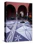 Courtyard of Parador, Luxury Hotel, Arcos de la Frontera, Spain-Merrill Images-Stretched Canvas