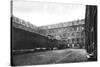 Courtyard of Saint Lazare Women's Prison, Paris, 1931-Ernest Flammarion-Stretched Canvas