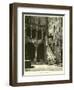 Courtyard of the Bargello-null-Framed Giclee Print