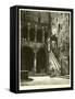 Courtyard of the Bargello-null-Framed Stretched Canvas